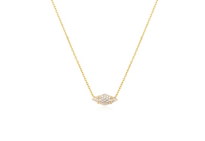 Gold Pavé Sparkle Necklace