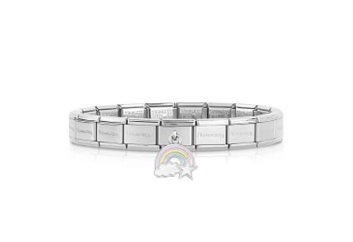 Composable Classic CHARMS acciaio Arcobaleno