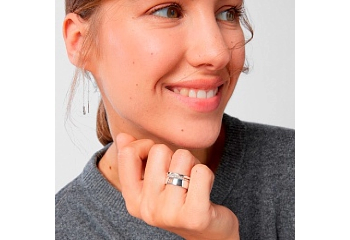 SILVER PACK 3 RINGS SPINEL N14