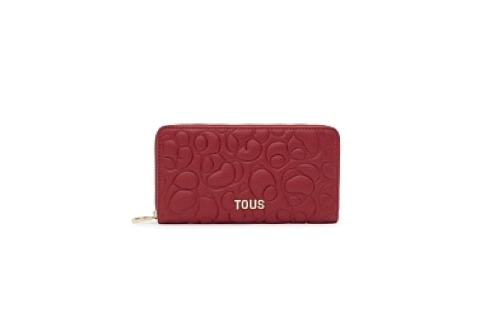 CLEA.COT,WALLET M.T GRETA RED