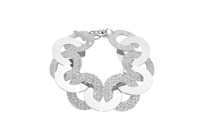 BRONZE AND STEEL BRACELET