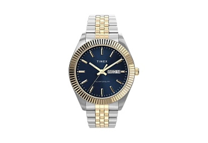 Waterbury Men's Day Date 41mm Stainless Steel Bi-m