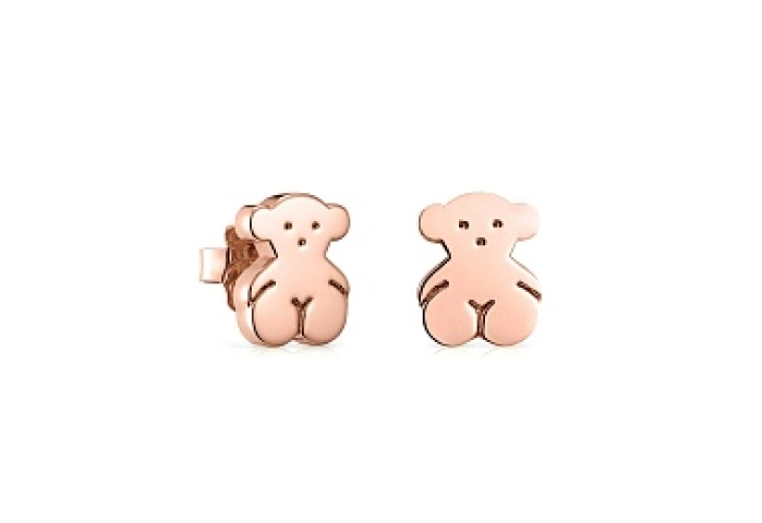 SILVER GOLD PLATED EARRINGS 11,50MM