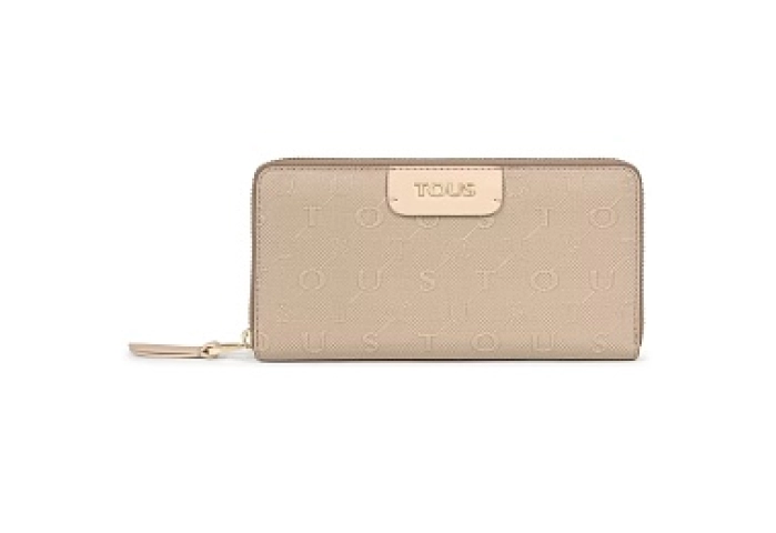 BILLETERA M. SCRIPT DAY TAUPE