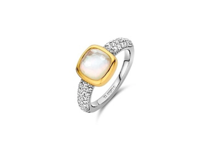 TI SENTO Ring Gilded