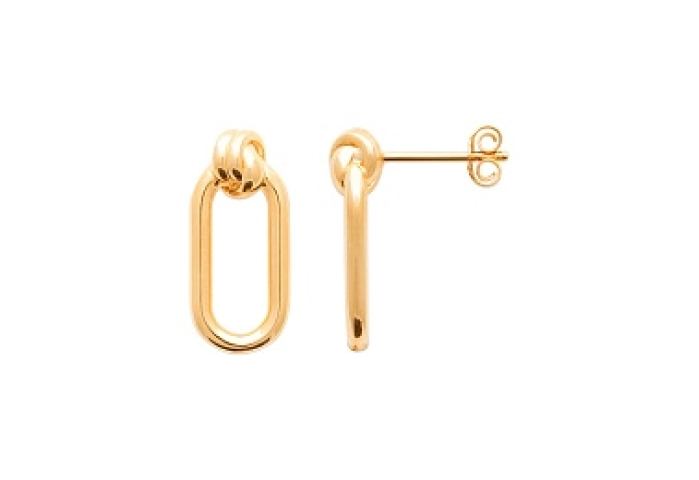 EARRINGS 18 KT GOLD PLATED