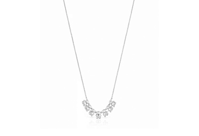 SILVER CHOKER 7 BEARS CHAIN