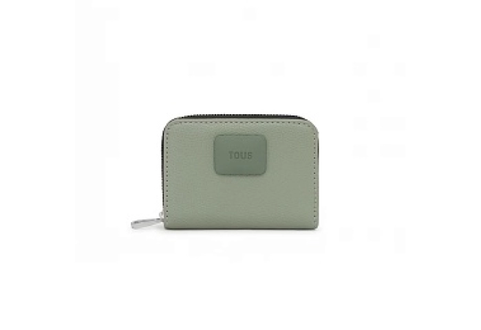 PU.COT,COINPURSE M.T LUCIA STONE GREY