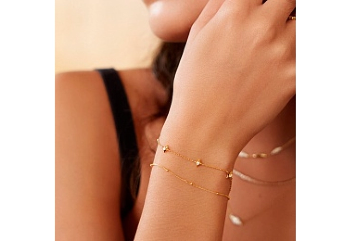 Gold Orb Bracelet