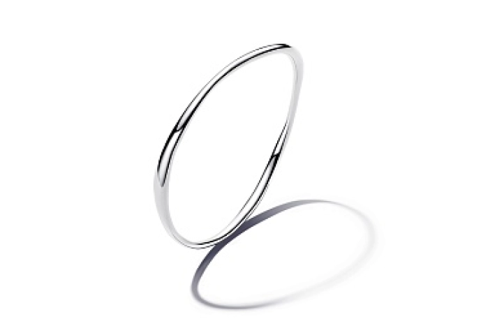 Sterling silver bangle