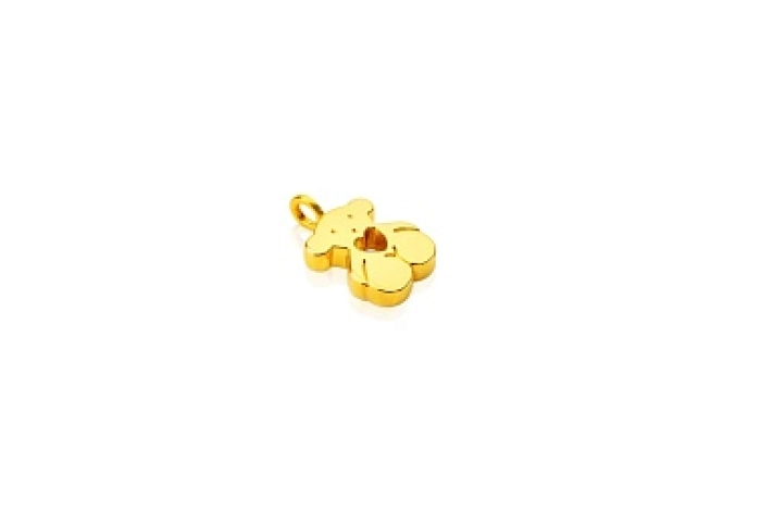 18KT GOLD PENDANT 18,5MM