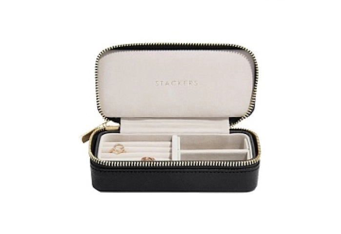 Black Medium Travel Box