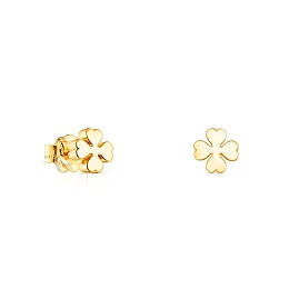 18KT GOLD EARRINGS 6MM