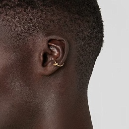 18KT GOLD EARCUFF 10MM