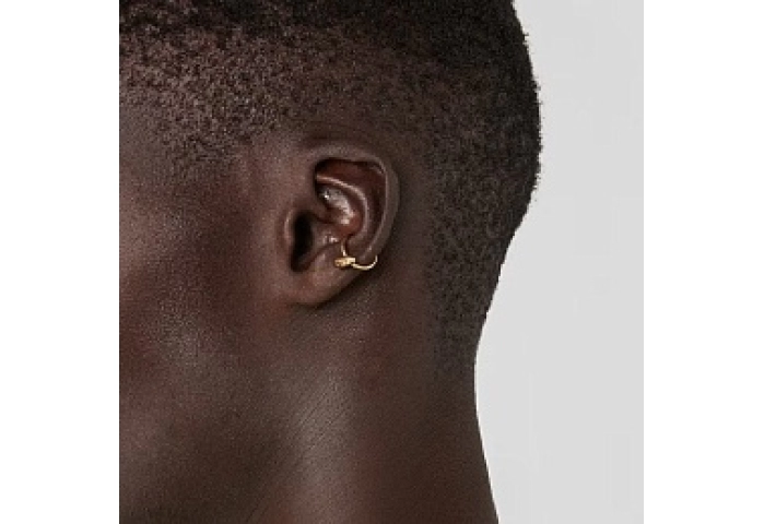 18KT GOLD EARCUFF 10MM