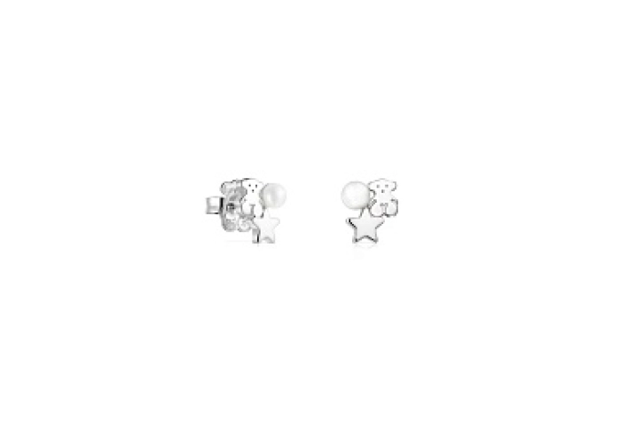 SILVER EARRINGS CULT.PEARL 4MM