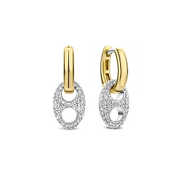 TI SENTO Earrings Gilded