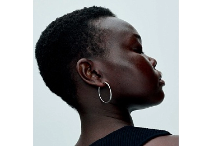 Sterling silver hoop earrings