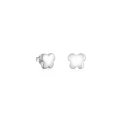 SILVER EARRINGS BUTTERFLY 9,5MM