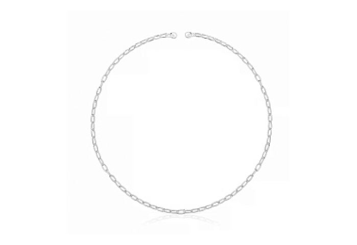 SILVER CHAIN MEDIUM FOR HOLD 48CM