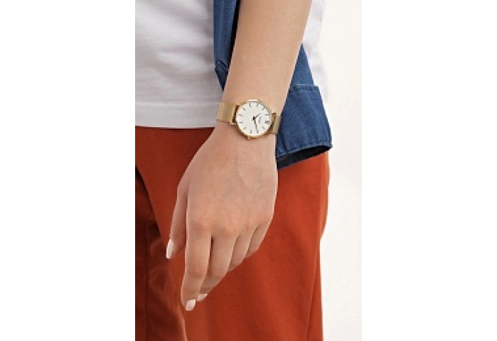 Minuit Mesh, Gold, White/Gold