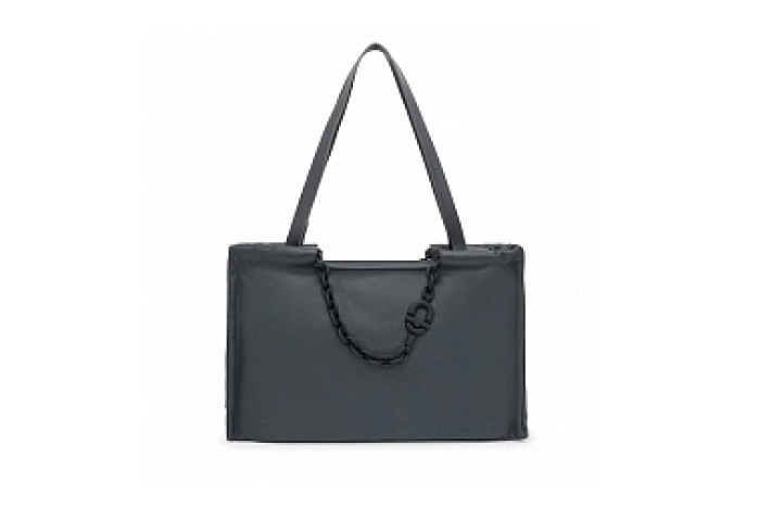 CLEA.POL,SHOPPER XL.T MANIF DARK GREY