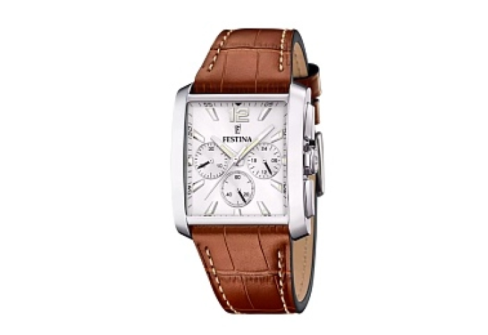 FESTINA CAB.CRONO ACE.COR.ESF.PLATA