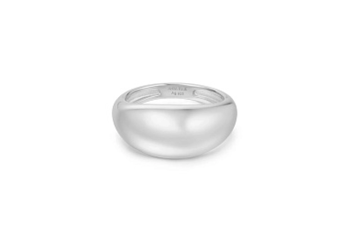 Silver Bold Dome Ring