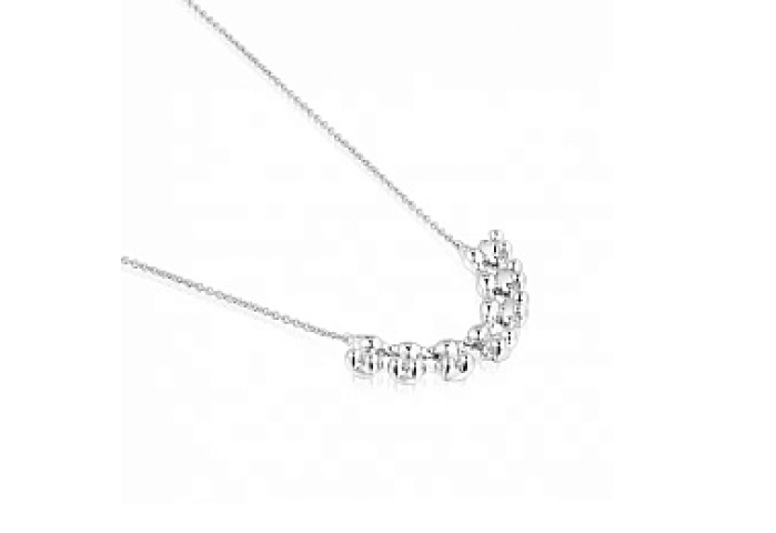 SILVER CHOKER 7 BEARS CHAIN