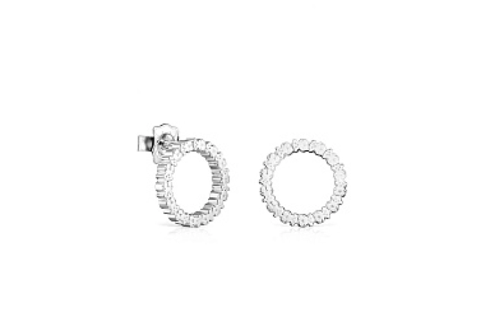 SILVER EARRINGS 15MM
