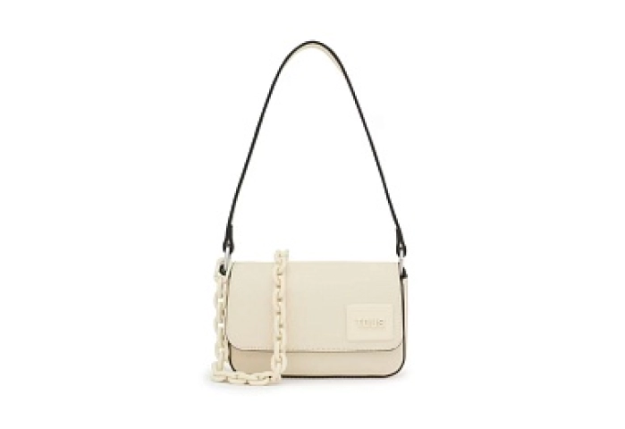 PU.CO,MINI HANDBAG T AMANDA BEIGE
