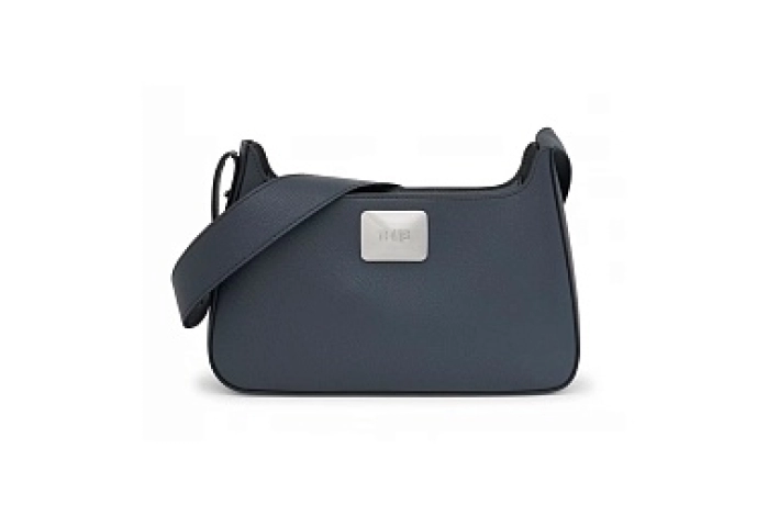 PU.PVC,HANDBAG M.T LUCIA DARK GREY