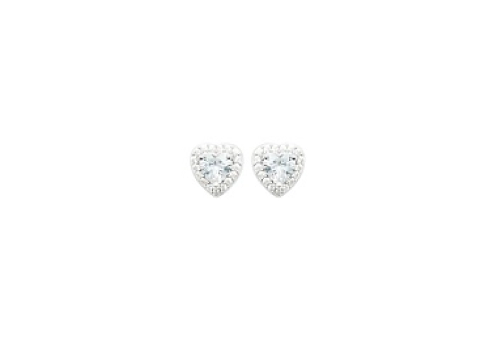 EARRINGSRHODIUM PLATEDSILVER CZ925