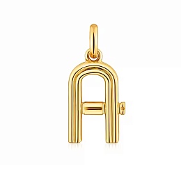 SILVER GOLD PLATED PENDANT A