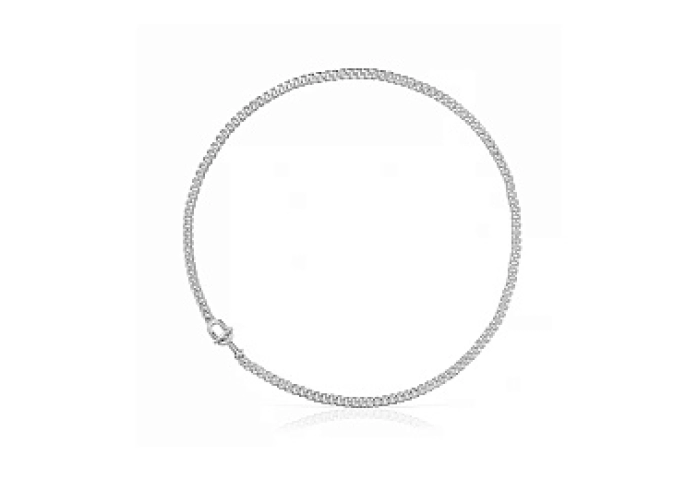 SILVER CHOKER MEDIUM 50CM