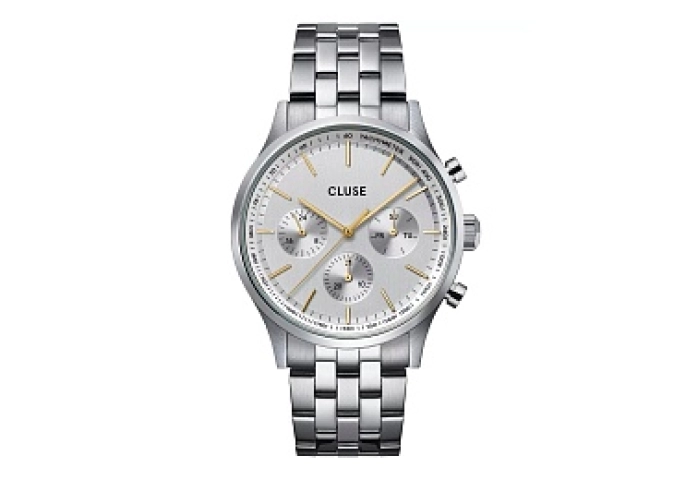Anthéor Multifunction Watch Steel Silver bicolour,