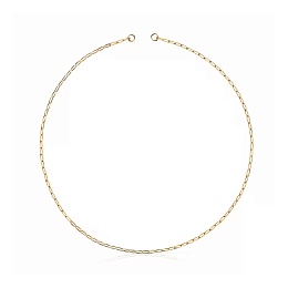 SILVER GOLD PLATED CHOKER FOR HOLD 50CM