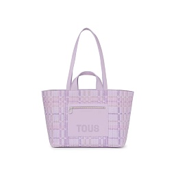 PVC.PU.POL,HANDBAG M.T CECILIA MAUVE