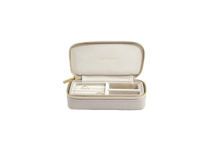Taupe Medium Travel Box