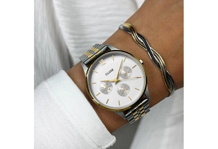 Minuit Multifunction Watch Ste Watch
JP/Quartz/Stainless steel/Stainless steel
