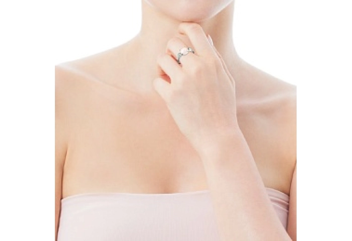 SILVER RING QUARTZ AMAZONITE N12