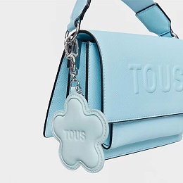 LA.POLIM.ZN.PU,KEYCHAIN MOTIF LIGHT BLUE