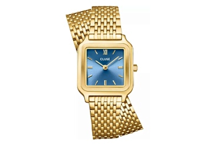 Gracieuse Petite Watch Double Steel, Kyanite Blue,