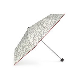 POL.ALUM,UMBRELLA KAOS ICON,SAND-BLACK