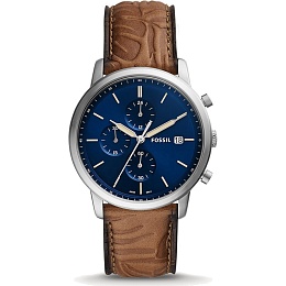 ANALOG WATCH 0 JWL SS LEATHER STRAP