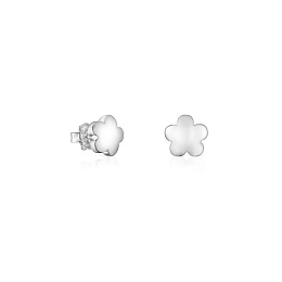 SILVER EARRINGS FLOWER 10,5MM