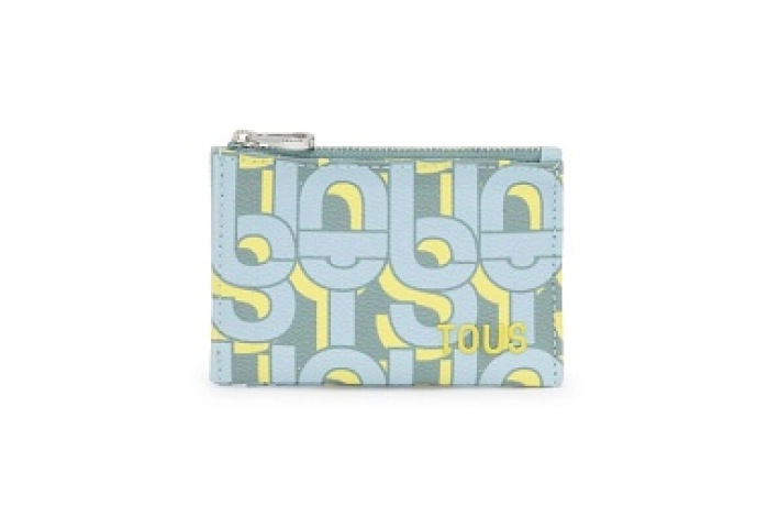 PVC.PU.COT,COINPURSE-CARD T MANIF BLUE