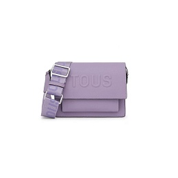 PU.COT,HANDBAG S.AUDRE LARUE NEW PURPLE