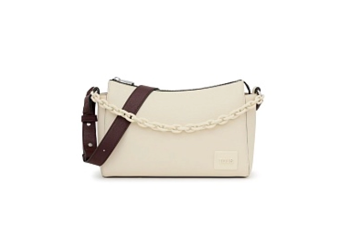 PU.CO,HANDBAG M T AMANDA BEIGE-M
