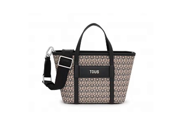 PVC.PU.NY.CO,HANDBAG S.TMANIF DARK GREY